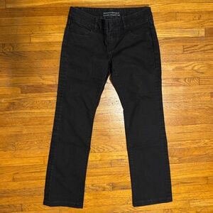 Banana Republic Classic  Straight Leg Jeans -Black -6P